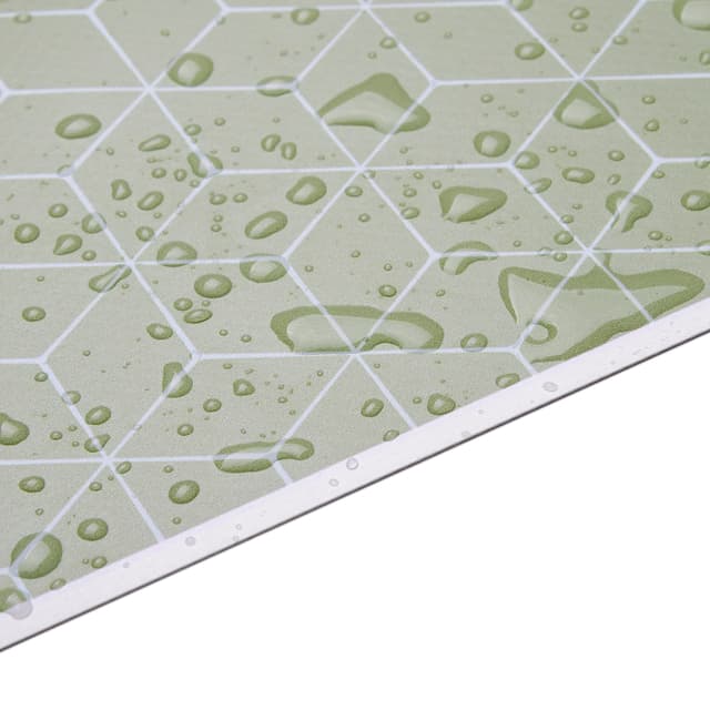 Placemat IEZZY hexagon groen 6 stuks 4