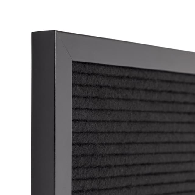 Letterbord IEZZY 40x60cm zwart hout 3