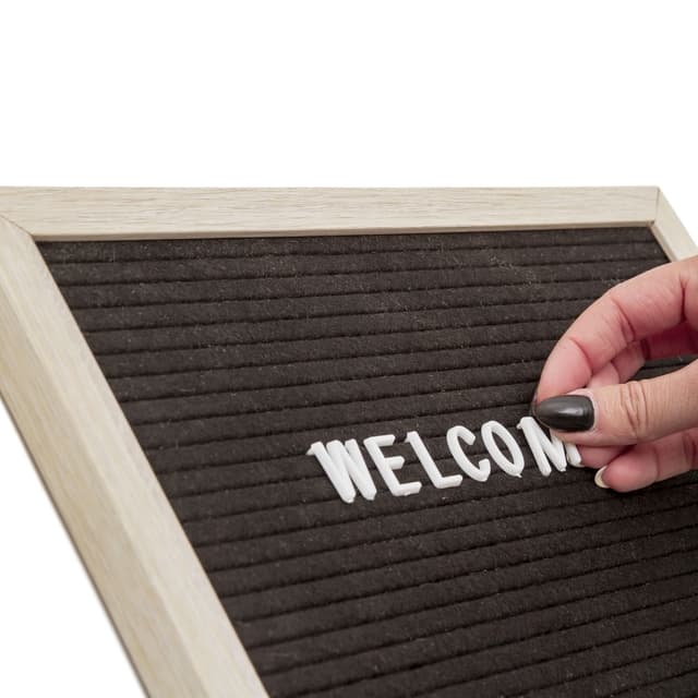 Letterbord IEZZY 60x80cm naturel hout 4