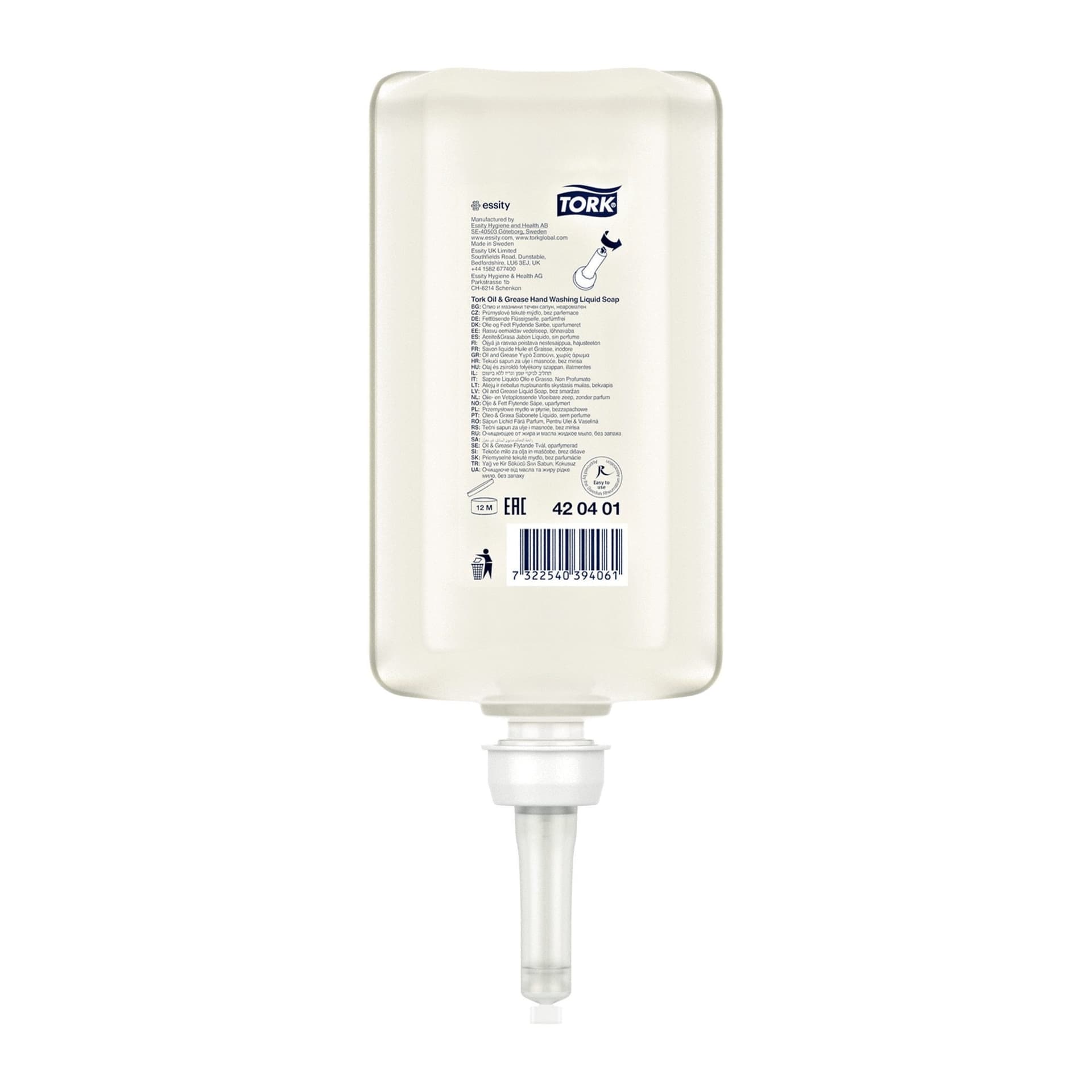 Handzeep Tork S1 Premium vloeibaar 1000ml 420401 2