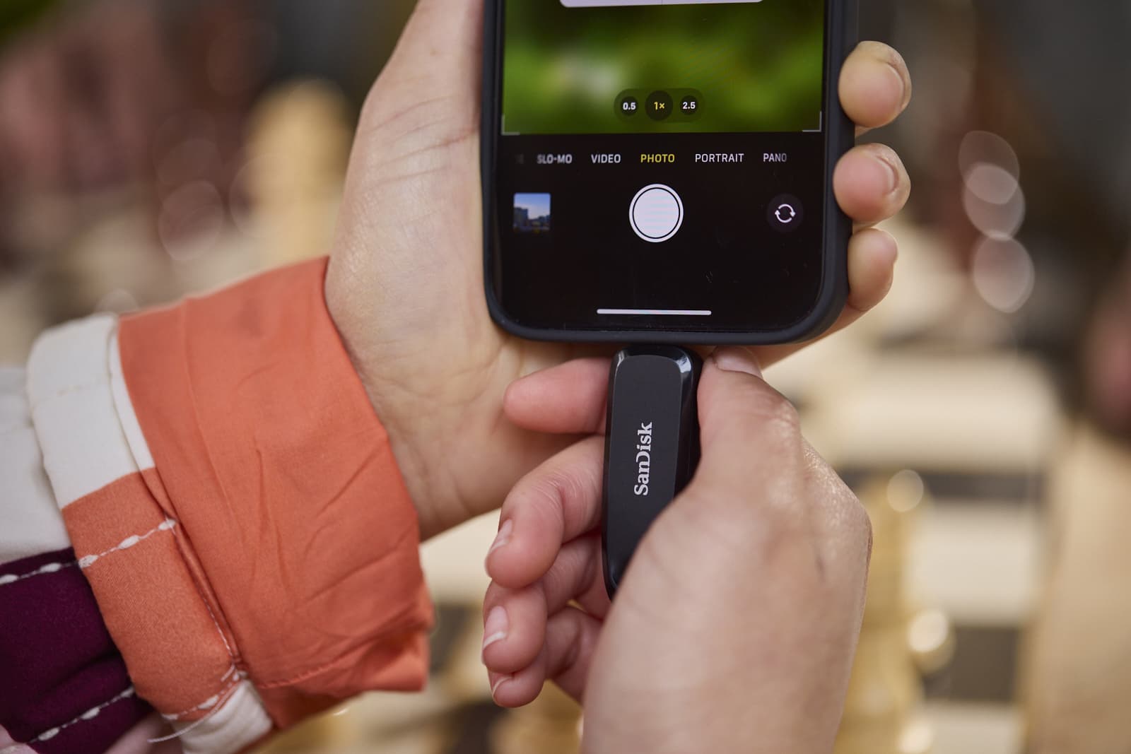 Phone Drive 256GB USB-C 3.2- USB-A zwart 6