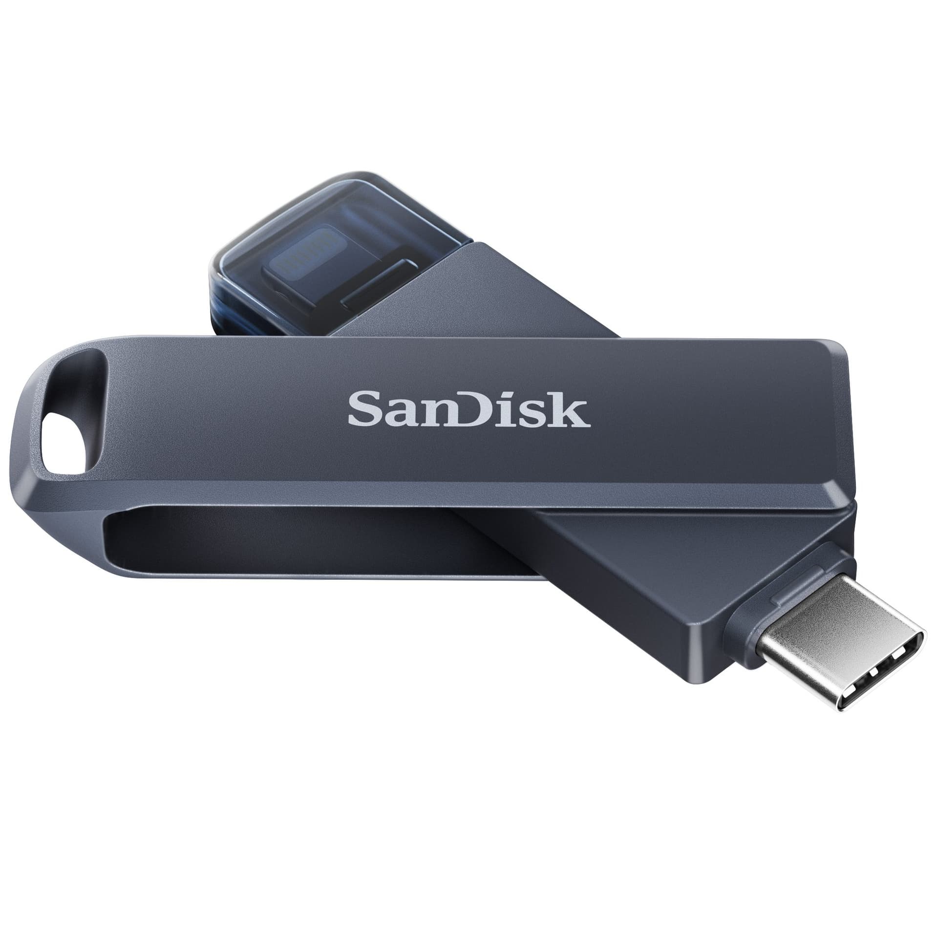 Phone Drive 256GB lightning- USB-C blauw 3
