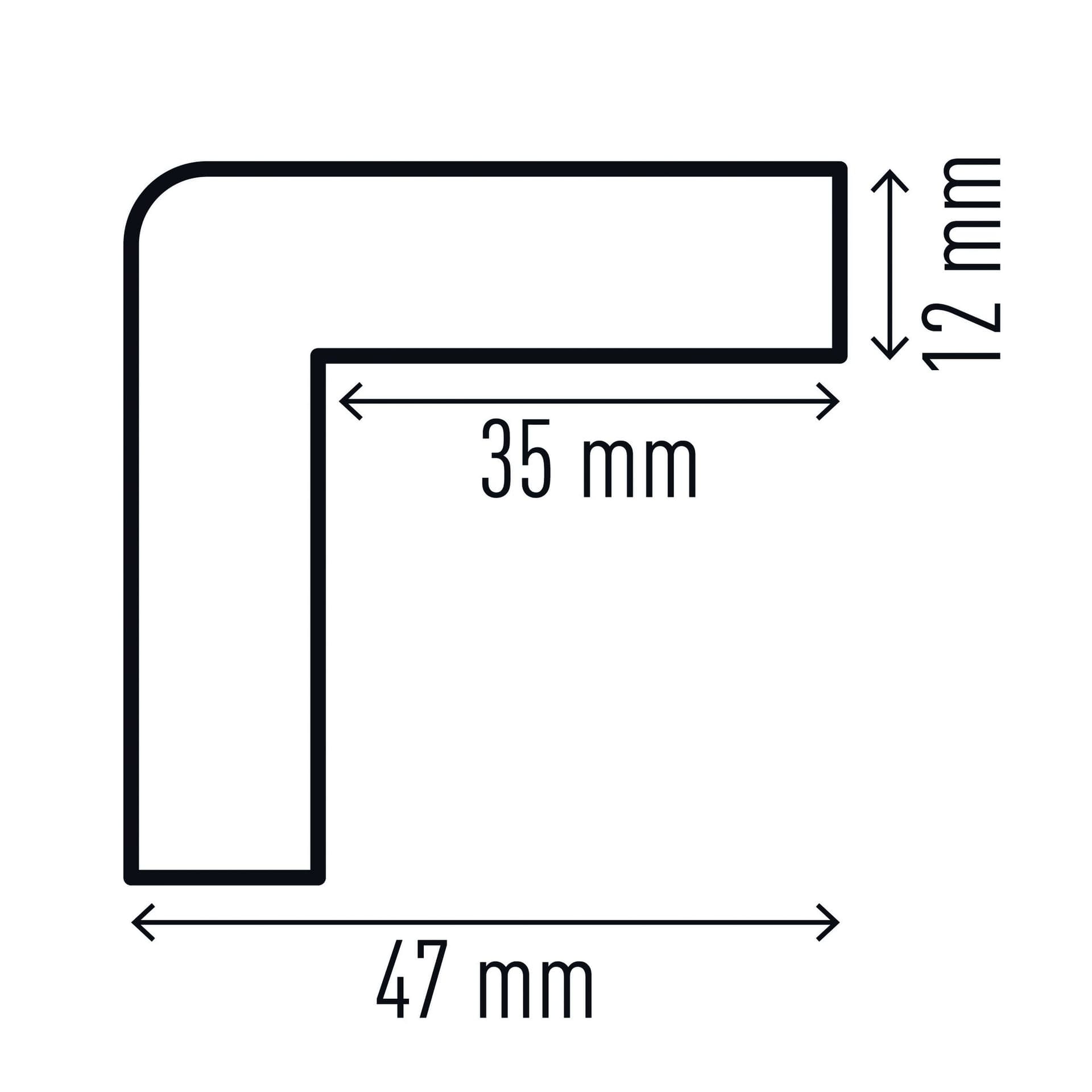 Beschermingsprofiel Durable C35 hoek 1m geel zwart 3