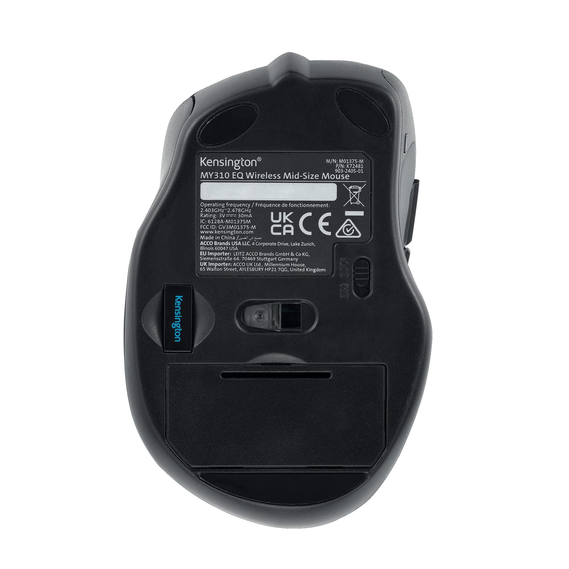 Muis Kensington EQ MY310S draadloos 4