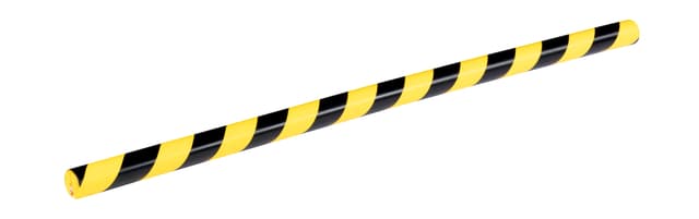 Beschermingsprofiel Durable E8R hoek 1m geel zwart 2