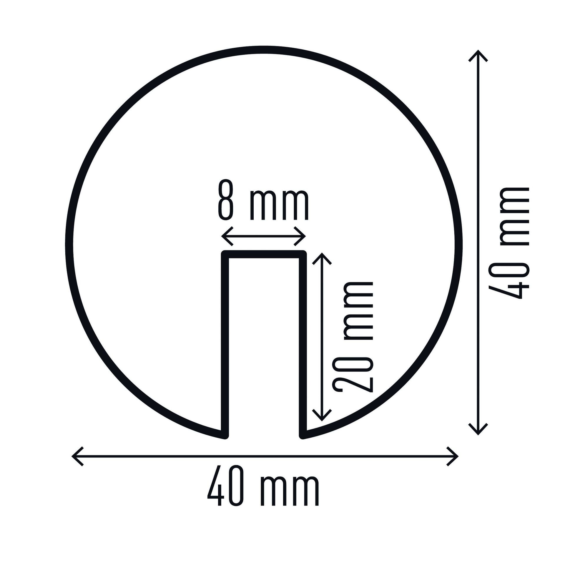 Beschermingsprofiel Durable E8R hoek 1m geel zwart 3