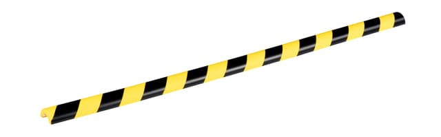 Beschermingsprofiel Durable P30 buis 1m geel zwart 2