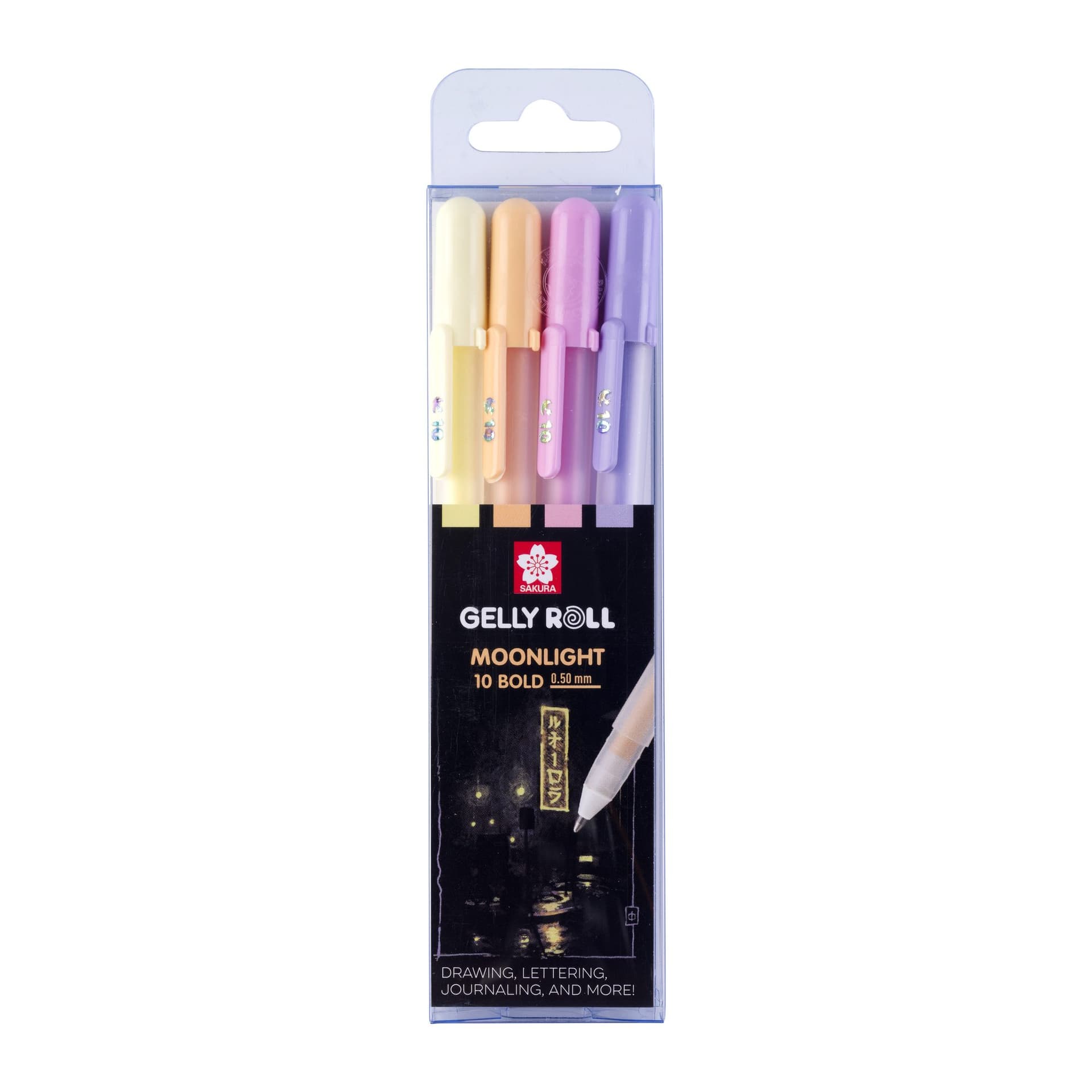 Gelschrijver Sakura Gelly Roll Moonlight 10 sunrise set à 4 kleuren 2