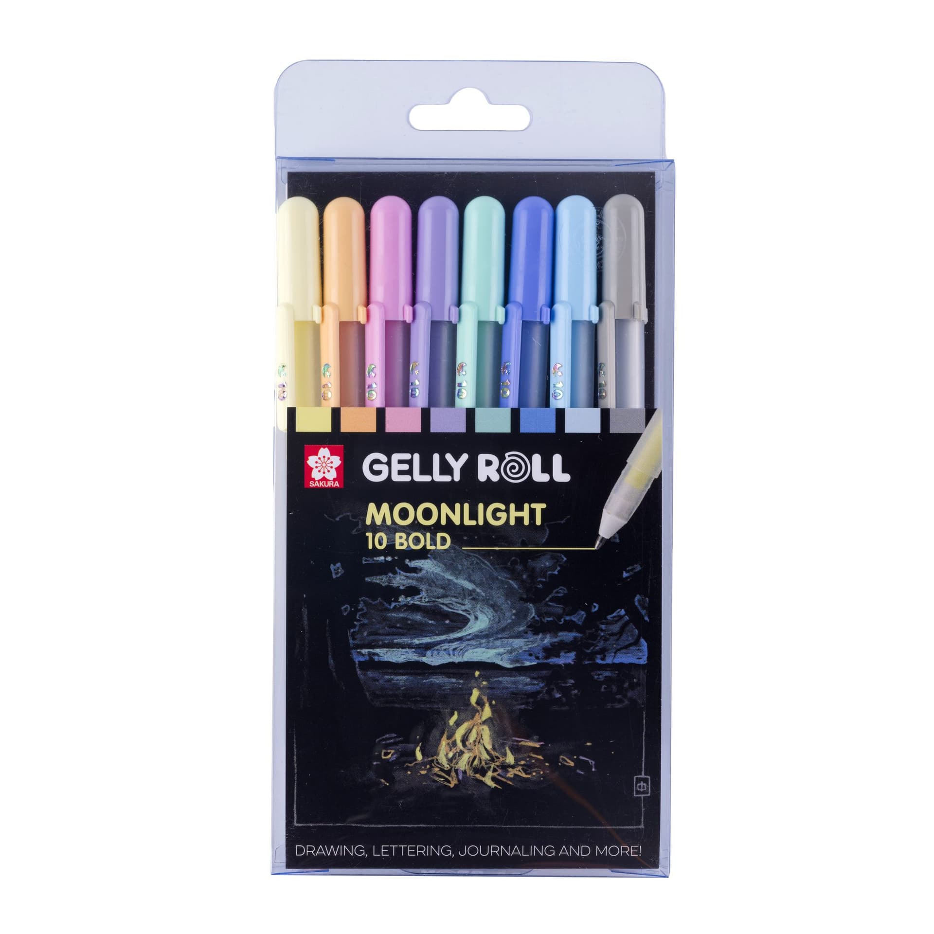 Gelschrijver Sakura Gelly Roll Moonlight 10 pastel set à 8 kleuren 3
