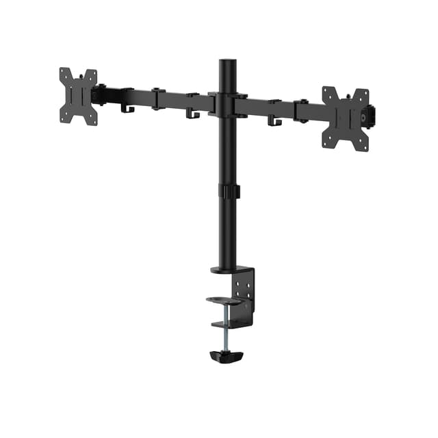 Monitorarm Quantore 2 schermen 17-27 inch zwart 3