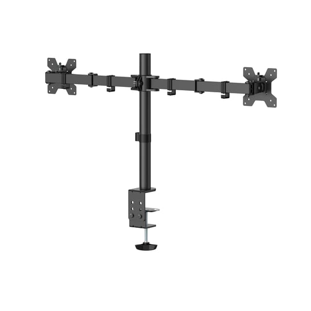 Monitorarm Quantore 2 schermen 17-27 inch zwart 5