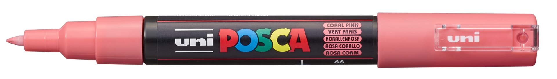 Paintmarker Uni POSCA PC1MC extra fijn koraal