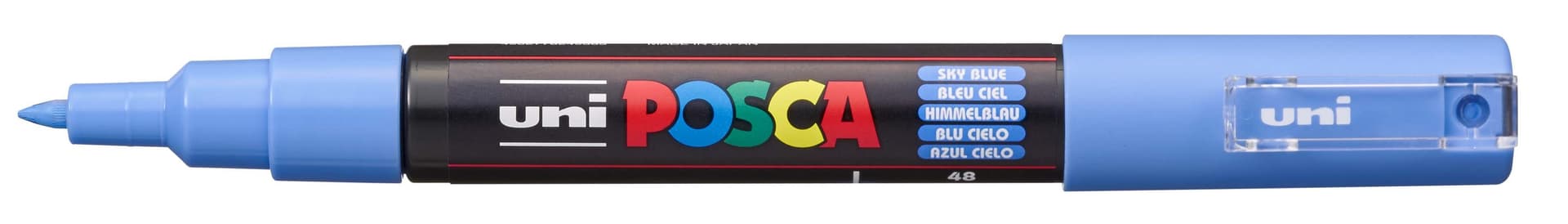 Paintmarker Uni POSCA PC1MC extra fijn hemelsblauw