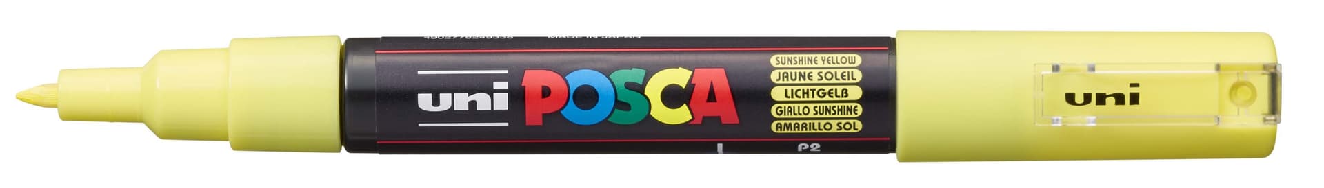 Paintmarker Uni POSCA PC1MC extra fijn zonnegl