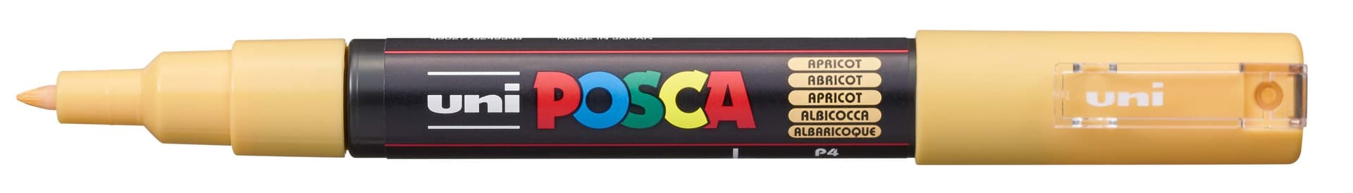 Paintmarker Uni POSCA PC1MC extra fijn abrikoos