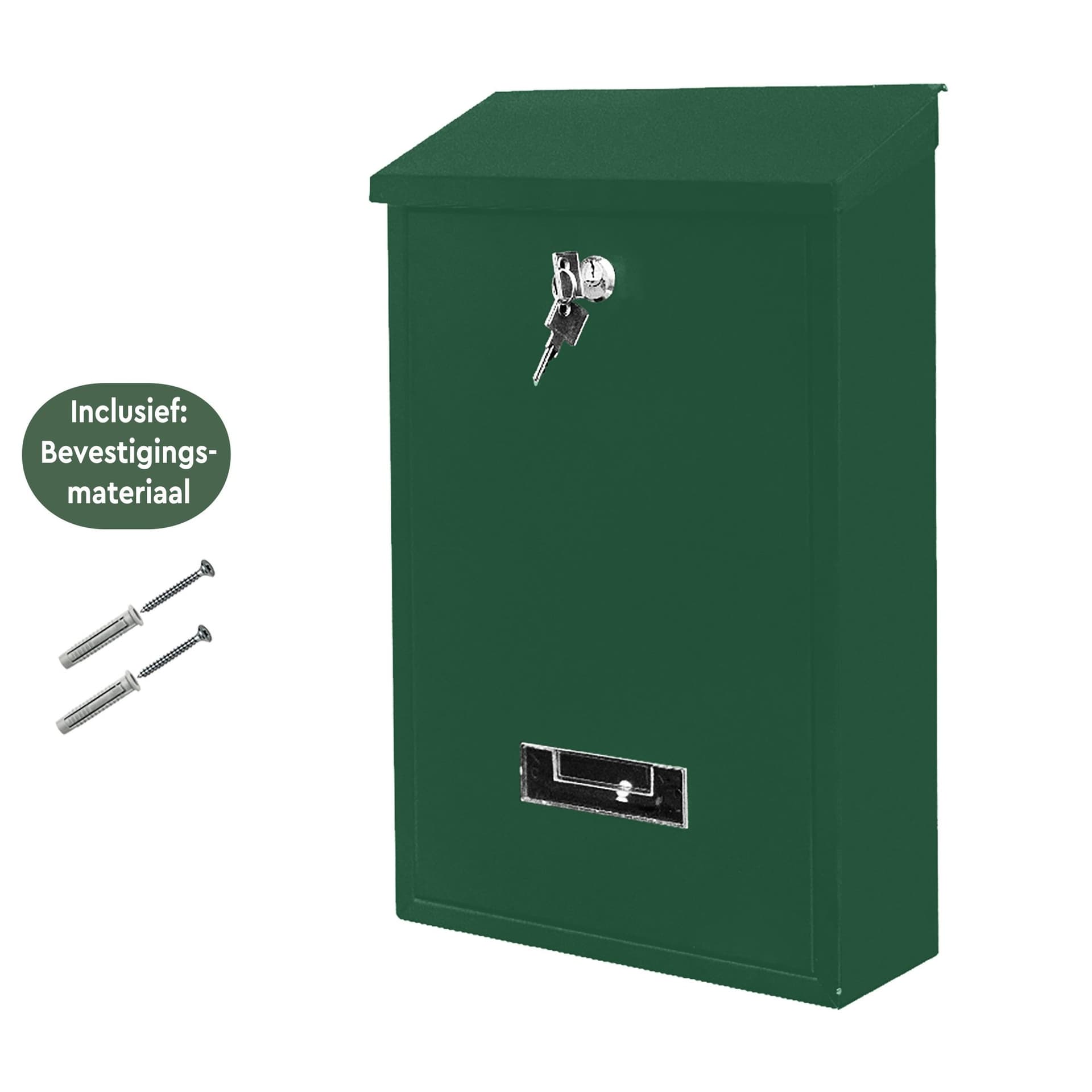 Brievenbus BRASQ PB100 Basic wand groen 4