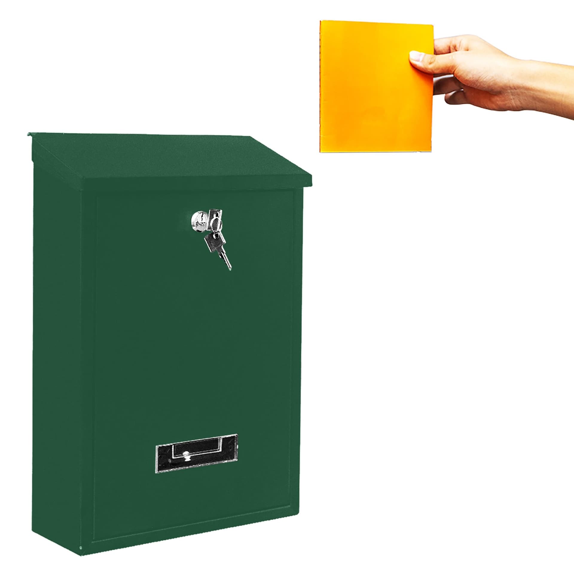 Brievenbus BRASQ PB100 Basic wand groen 5