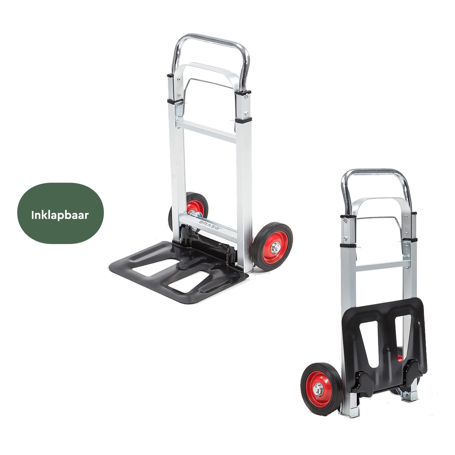 Steekwagen BRASQ stalen plateau 90 kg 5