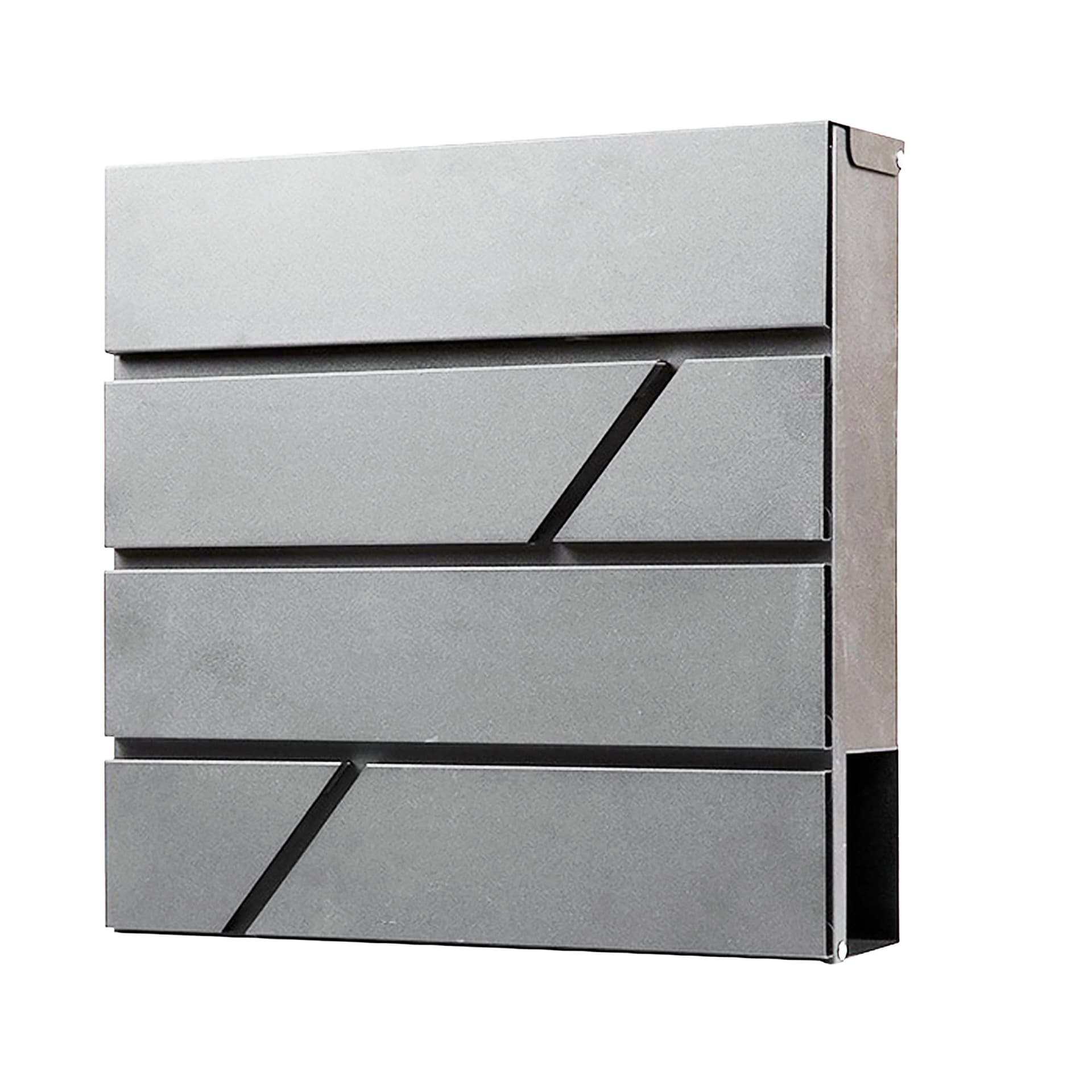 Brievenbus BRASQ PB200 Deluxe wand rvs