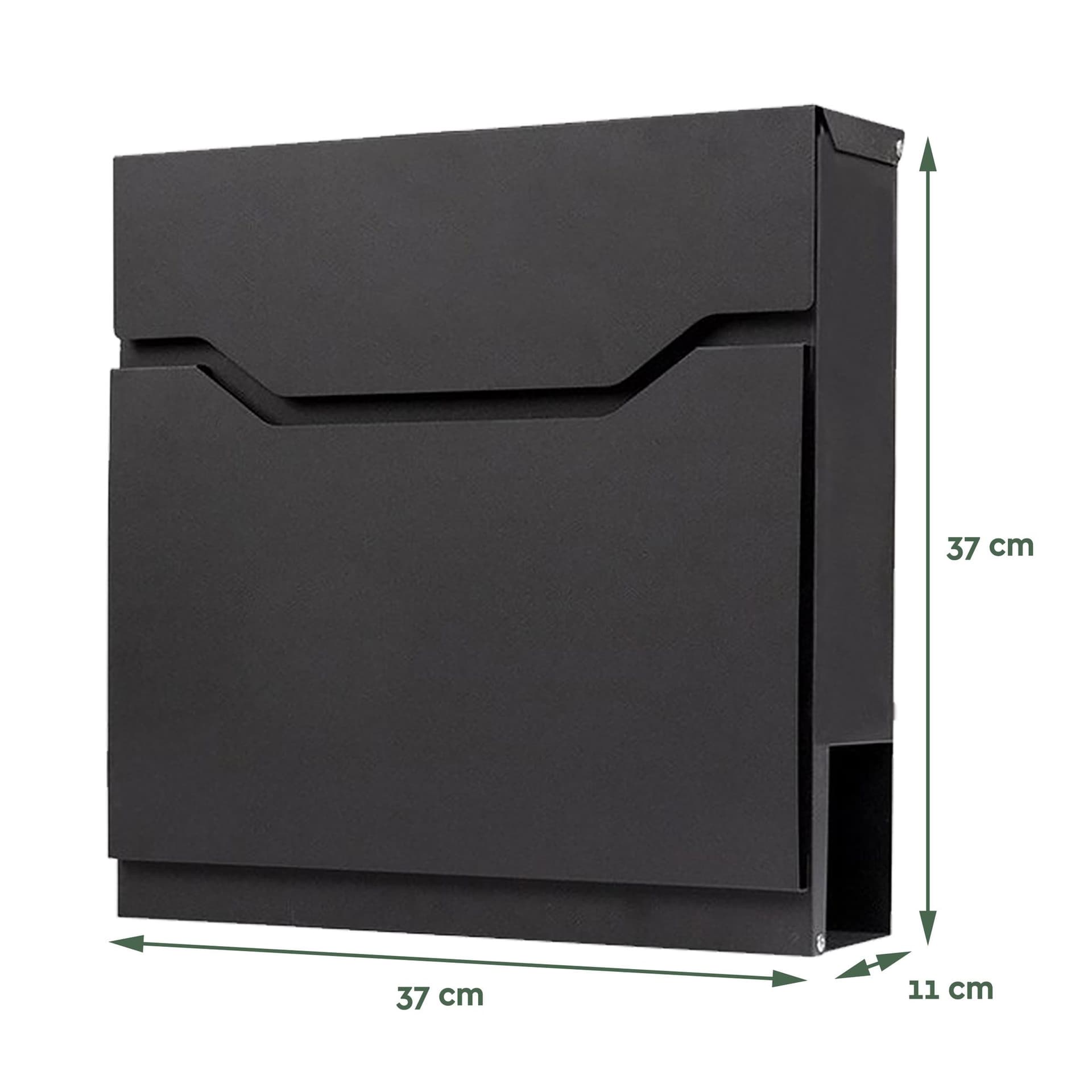 Brievenbus BRASQ PB300 Premium zwart 2