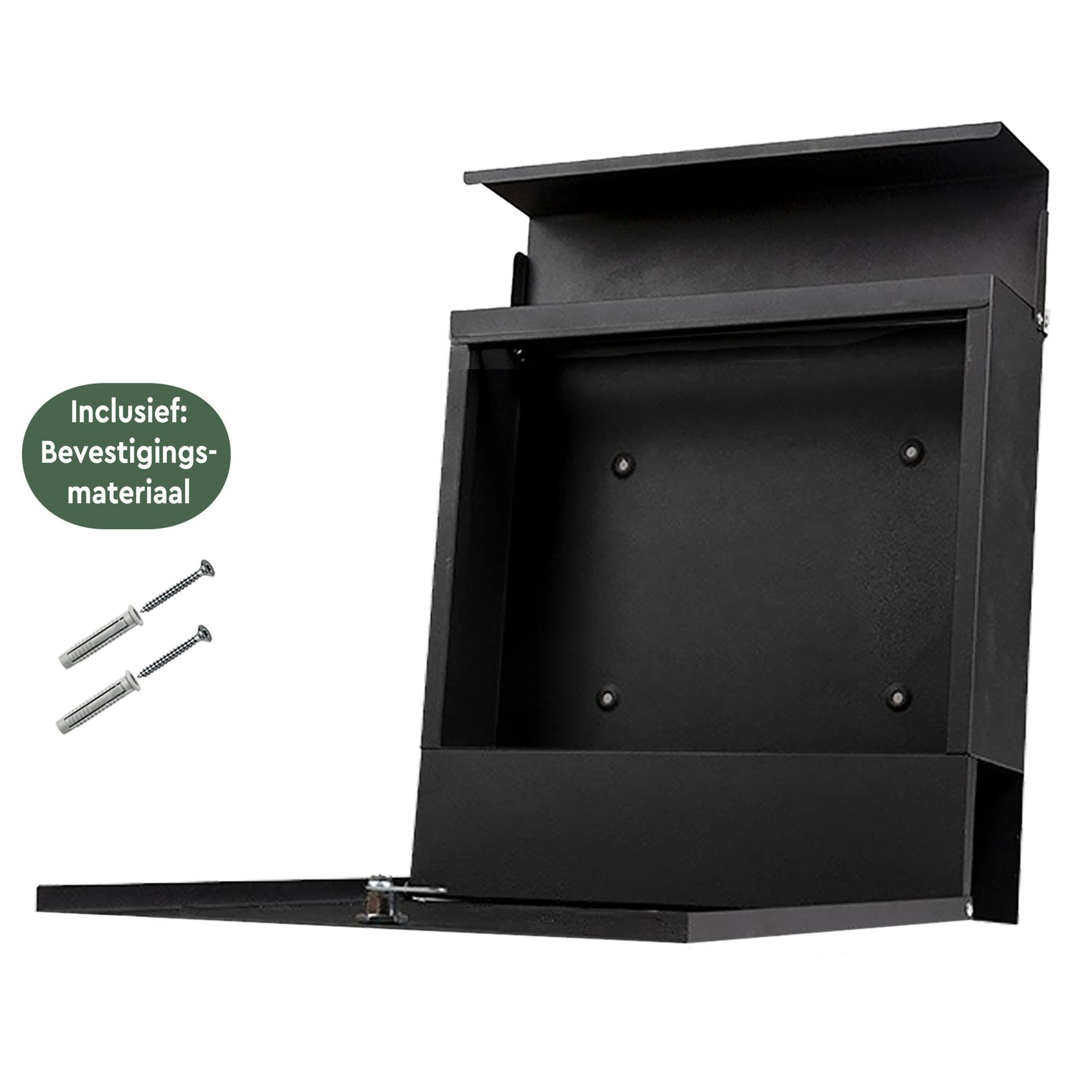 Brievenbus BRASQ PB300 Premium zwart 5