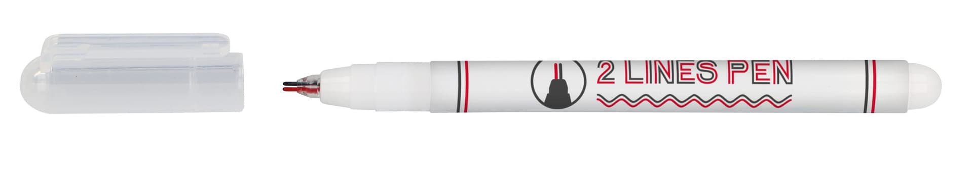 Fineliner Online 2-lijnen assorti doos à 6 stuks 6