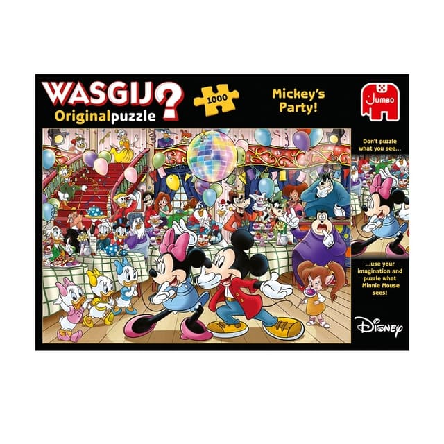 Puzzel Wasgij Original Mickey's Party 1000 stukjes 3