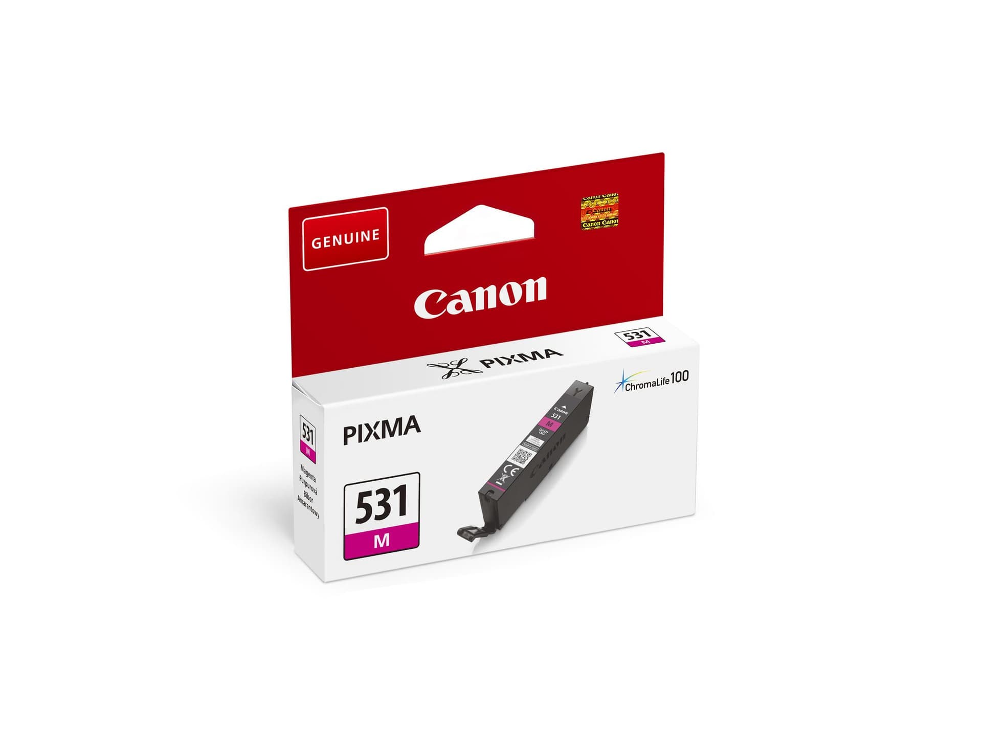 Inktcartridge Canon CLI-531 rood 2