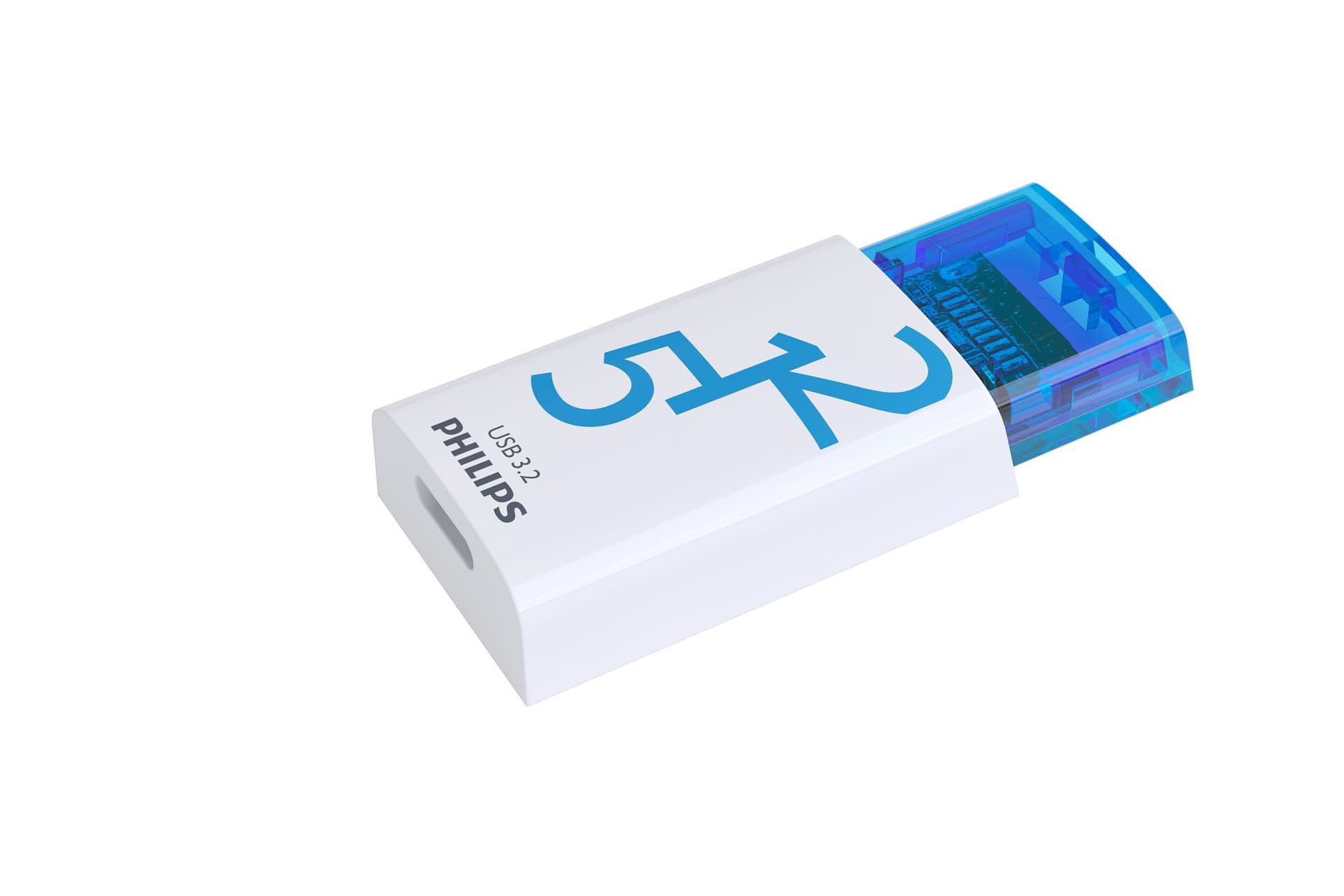 USB stick 3.2 Philips Click USB-C 512GB blauw 2