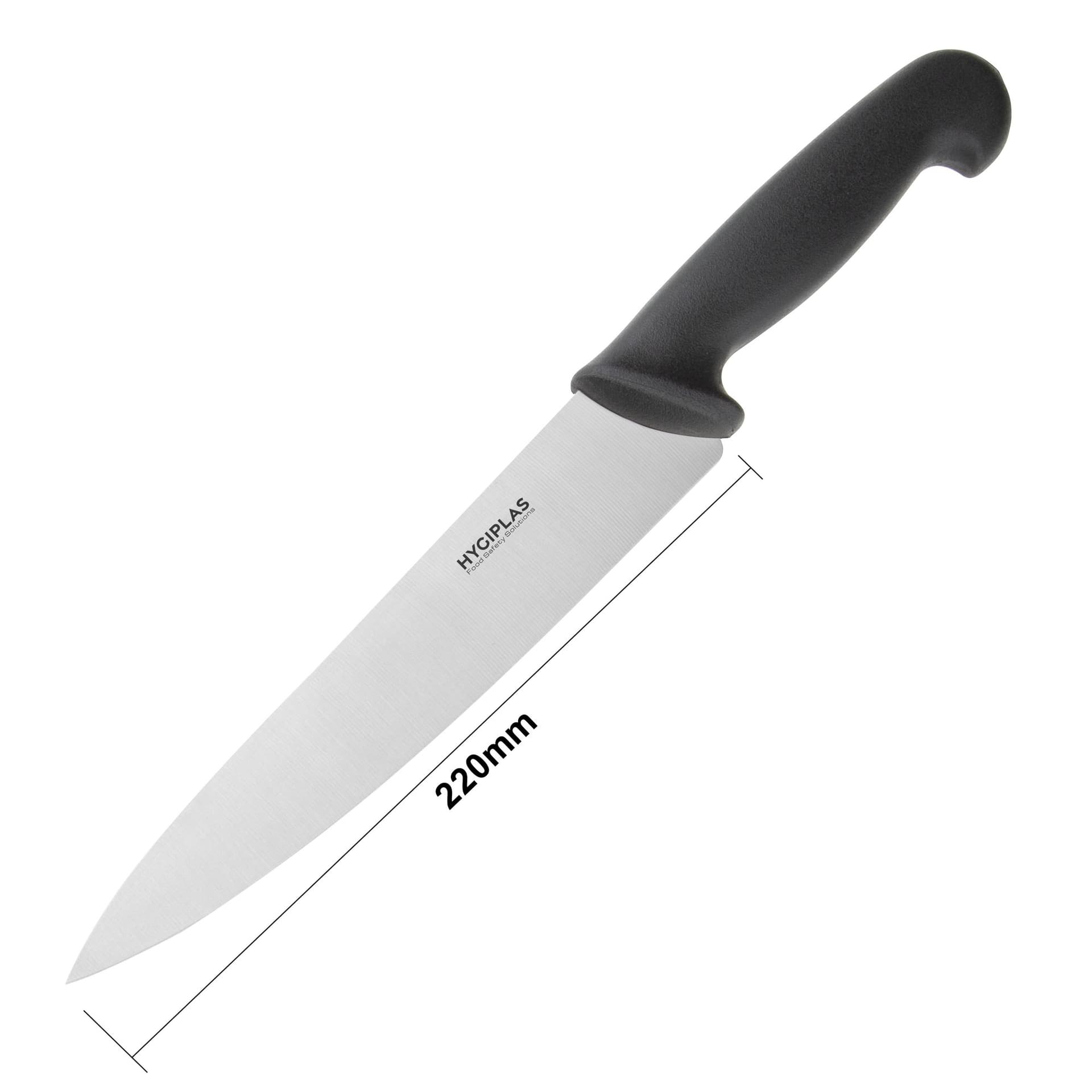 Koksmes Hygiplas 215 mm zwart 4