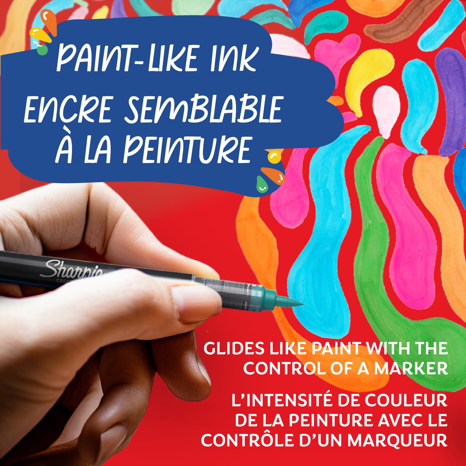 Creatieve marker Sharpie assorti 2 stuks 2