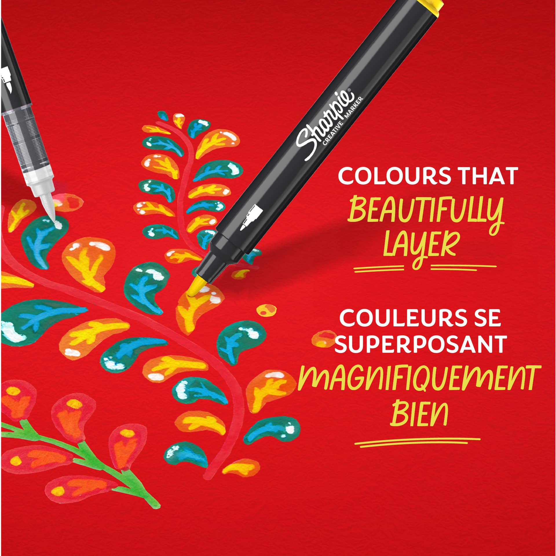 Creatieve marker Sharpie assorti 2 stuks 3