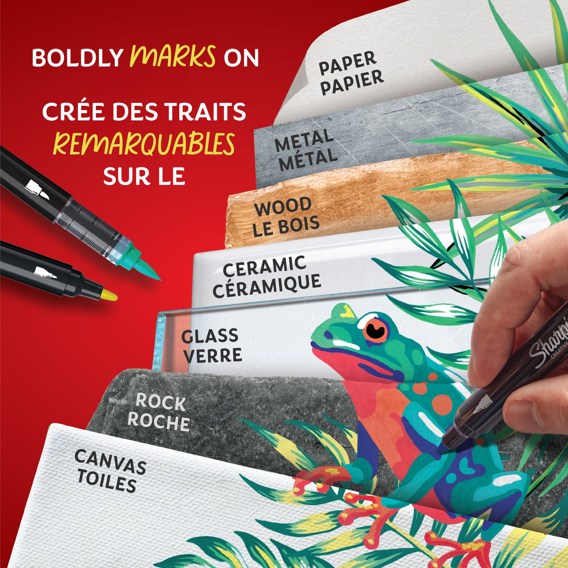 Creatieve marker Sharpie assorti 2 stuks 4