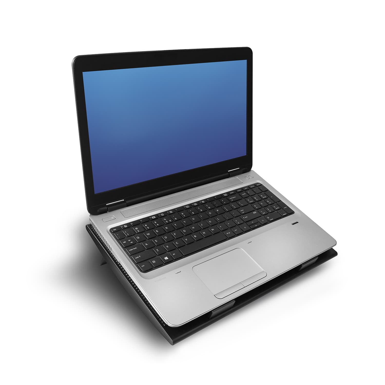 Laptopstandaard ACT 2 standen met ventilator 4-p hub 4