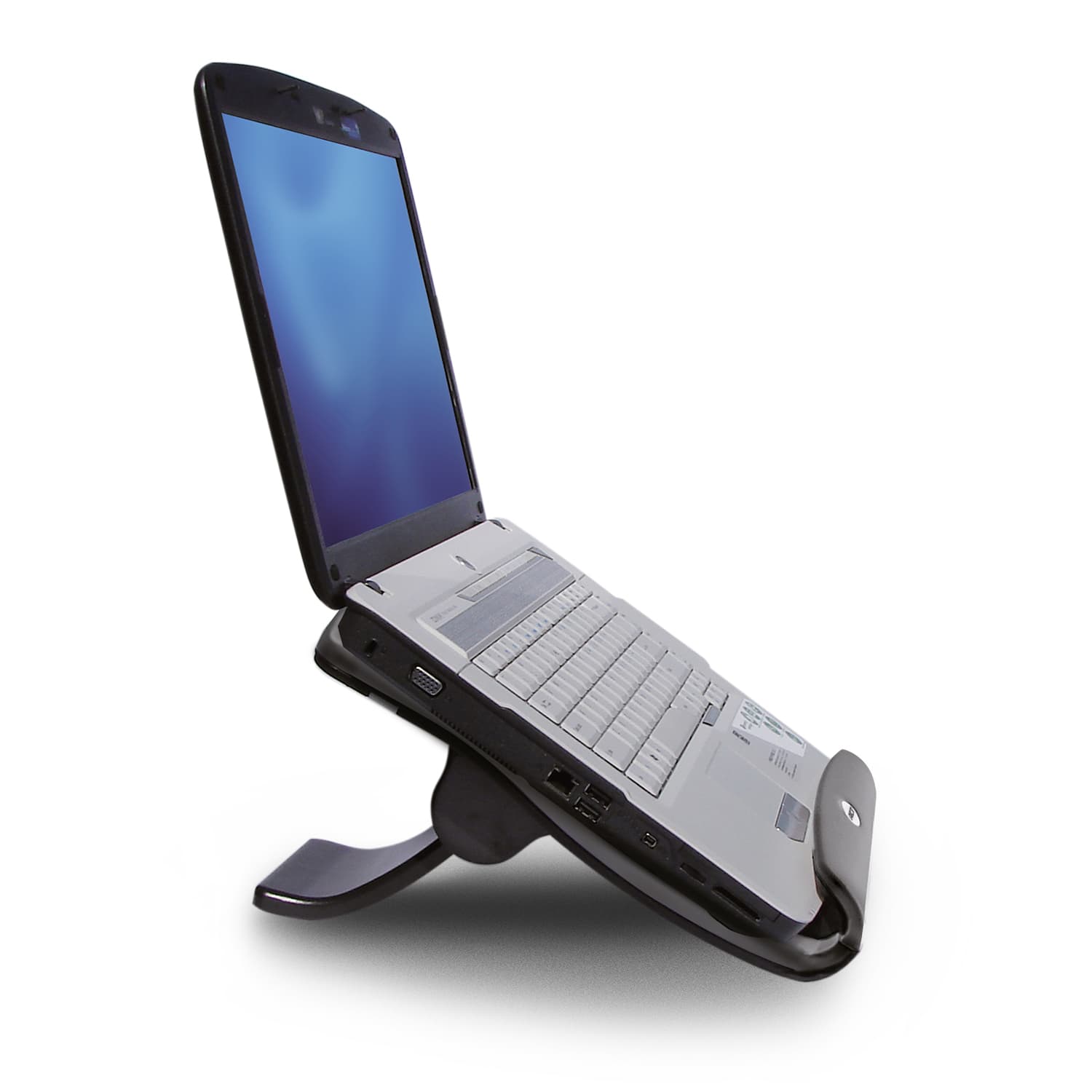 Laptopstandaard ACT 6 standen 4-p hub 6