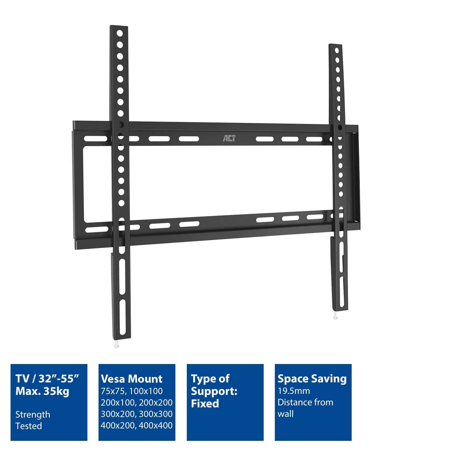 TV wandsteun ACT 32 tot 55 inch VESA 2