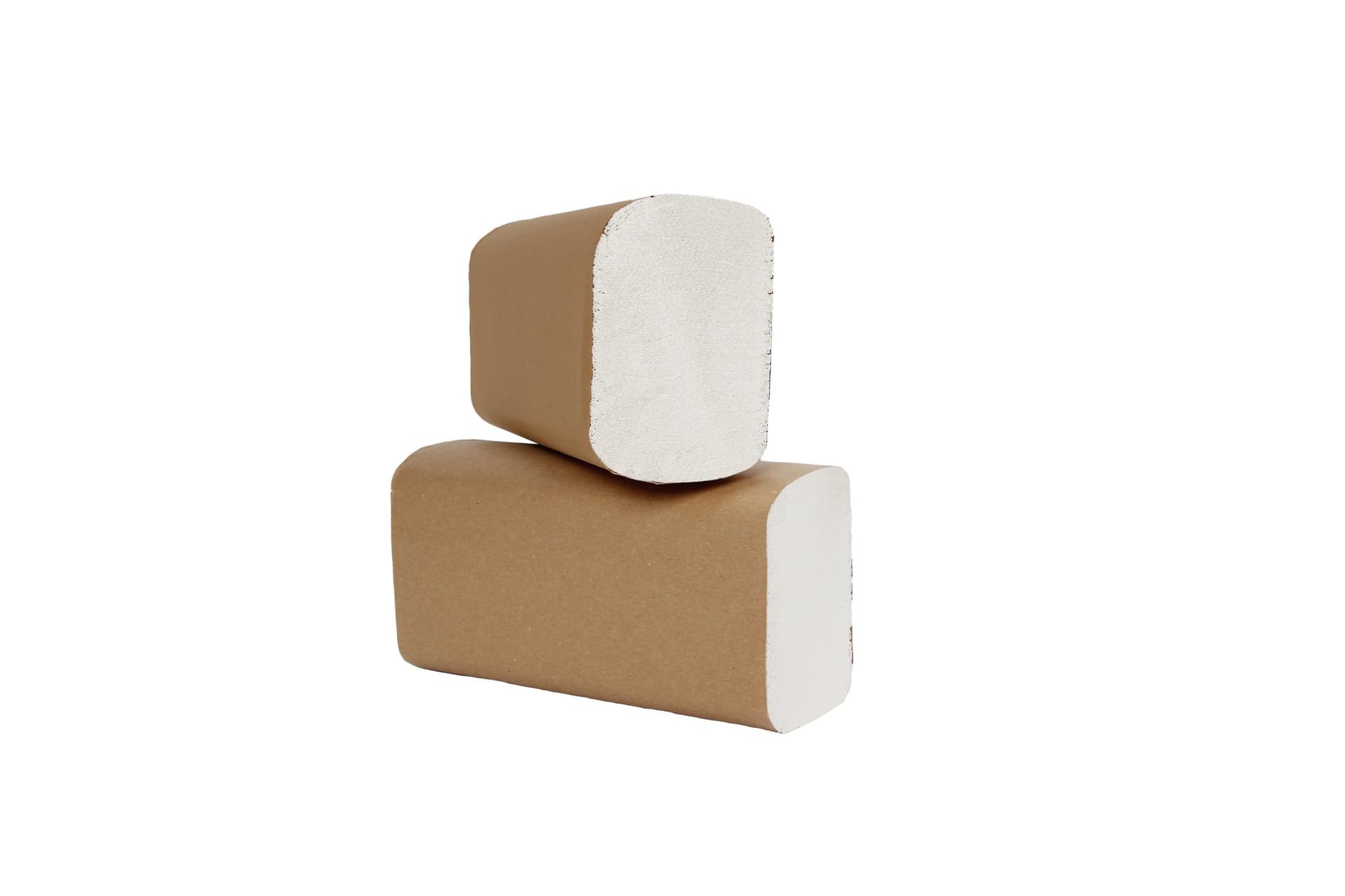 Handdoek Cleaninq H2 i-vouw 2-laags 205x240mm 25x150 vel wit 2
