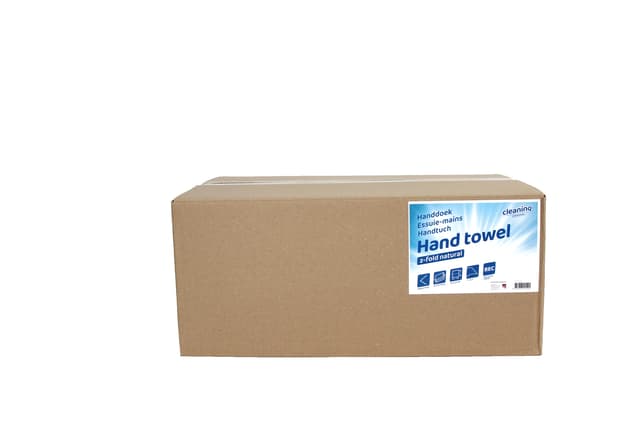 Handdoek Cleaninq H3 z-vouw 1-laags 250x230mm 20x250 vel naturel 3