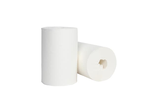 Poetspapier Cleaninq M1 1-laags 12x120m wit 2