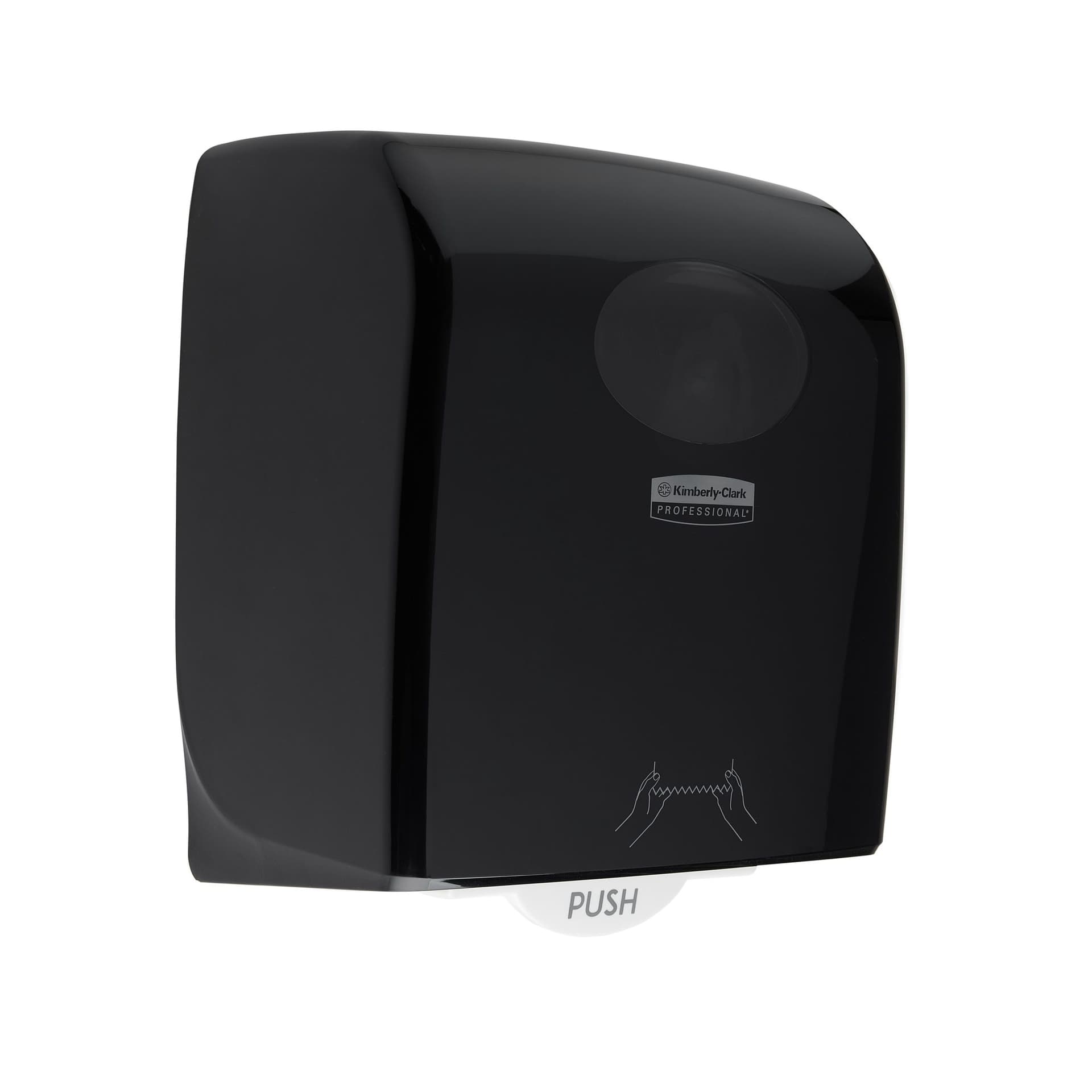 Handdoekroldispenser Aquarius zwart 7376 2