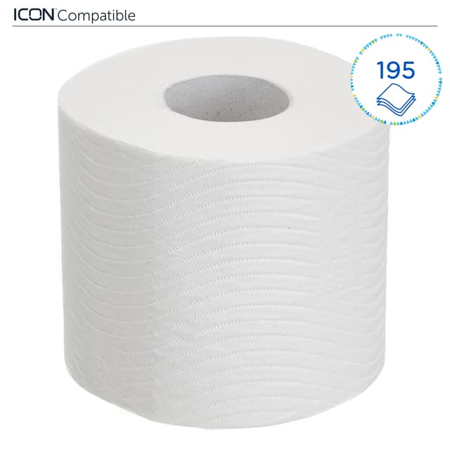 Toiletpapier Kleenex 3-laags 195vel wit 8459 2