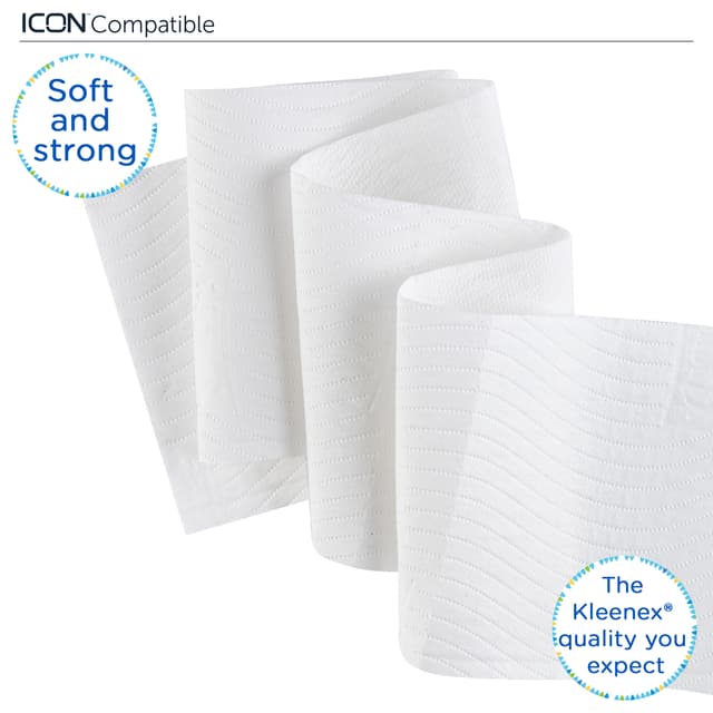 Toiletpapier Kleenex 3-laags 195vel wit 8459 3