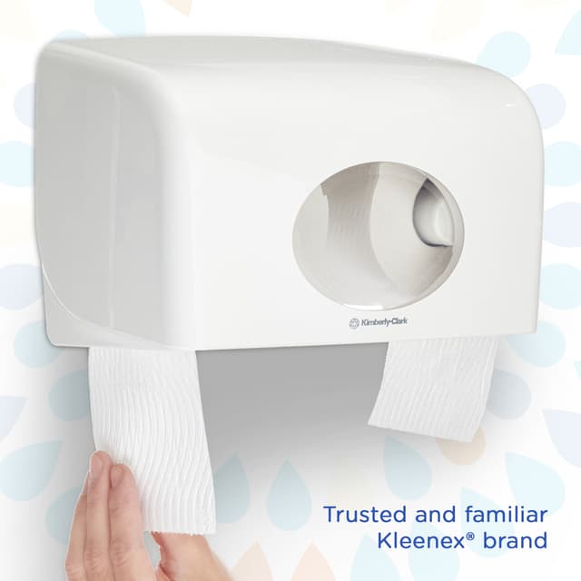 Toiletpapier Kleenex 3-laags 195vel wit 8459 4