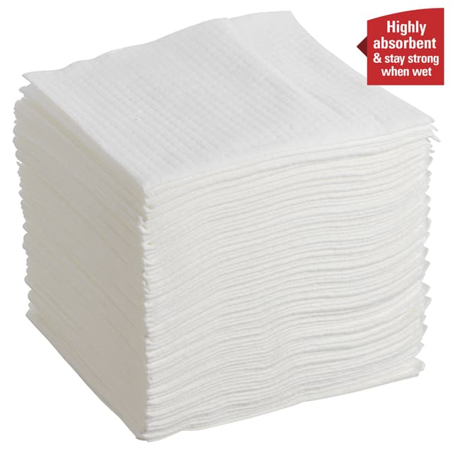 Poetsdoek WypAll X70 PowerClean 305x317mm 12x76vel wit 8387 3