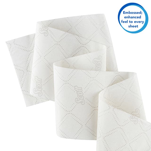 Toiletpapier Scott Essential jumbo 2-laags 200m wit 8614 4