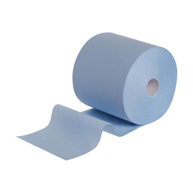 Poetsrol WypAll L10 Extra 1-laags 235mmx380m 1000 vel blauw 7472 3