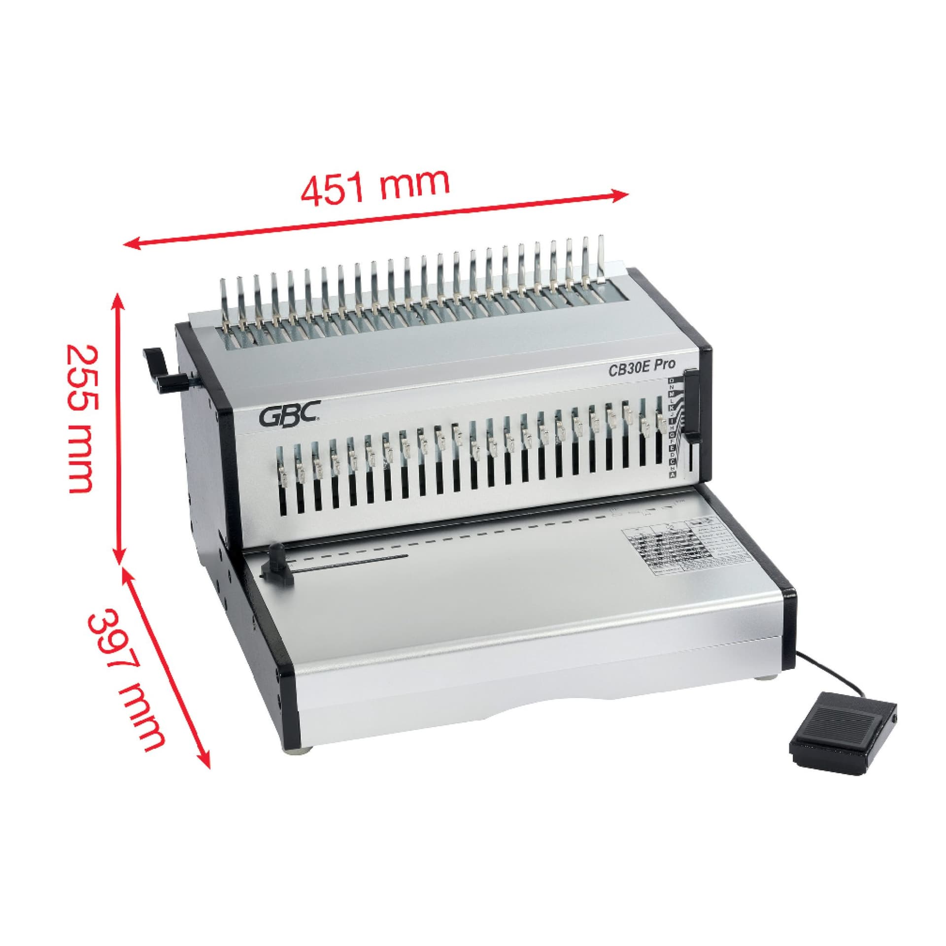 Inbindmachine GBC Combbind CB30E Pro 2