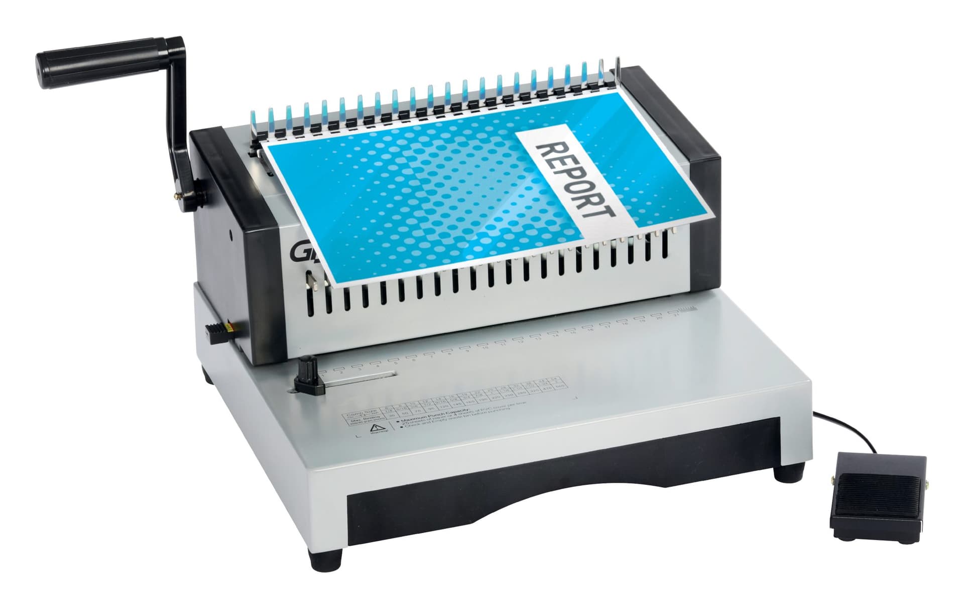 Inbindmachine GBC Combbind CB25E Pro 21-gaats 4