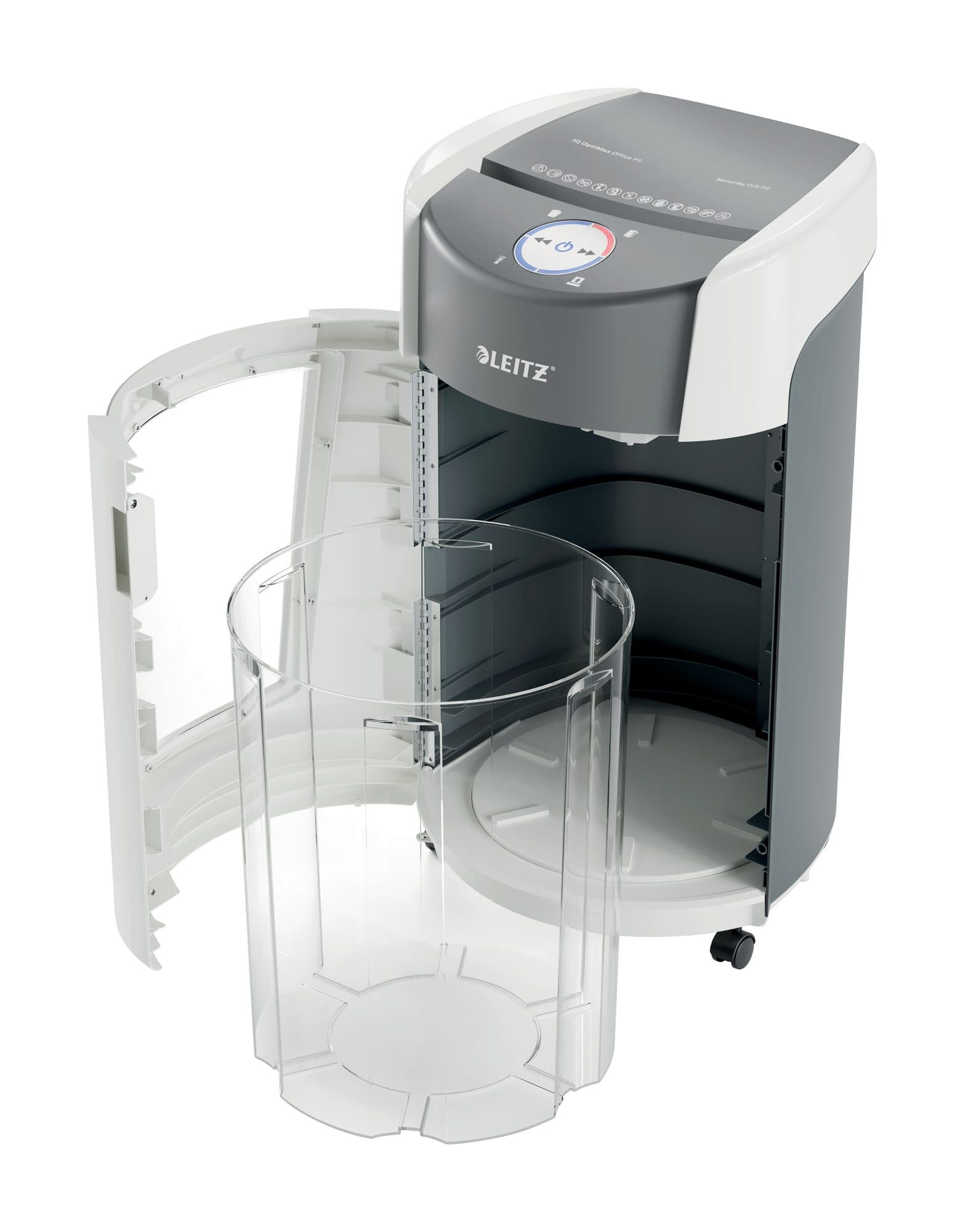 Papiervernietiger Leitz IQ OptiMax 550 Office P5 snippers 2x15mm 5