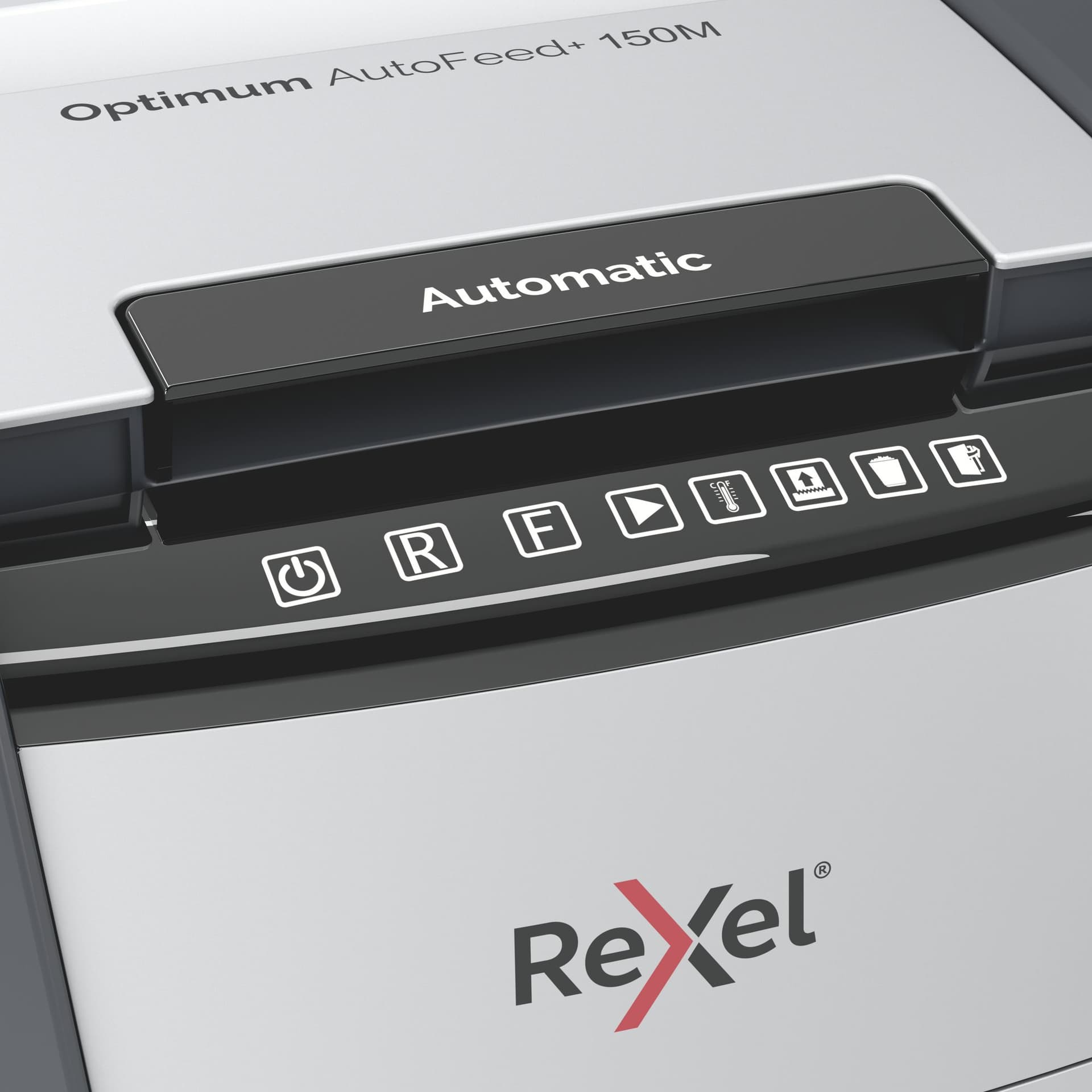 Papiervernietiger Rexel Optimum Auto+ 150M P5 snippers 2x15mm 6